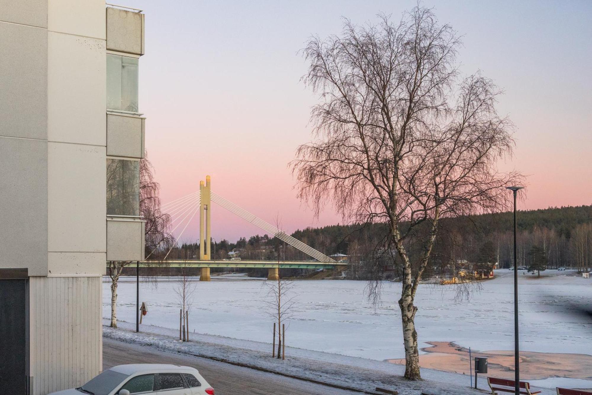 Northern Lights River Appartement Rovaniemi Buitenkant foto