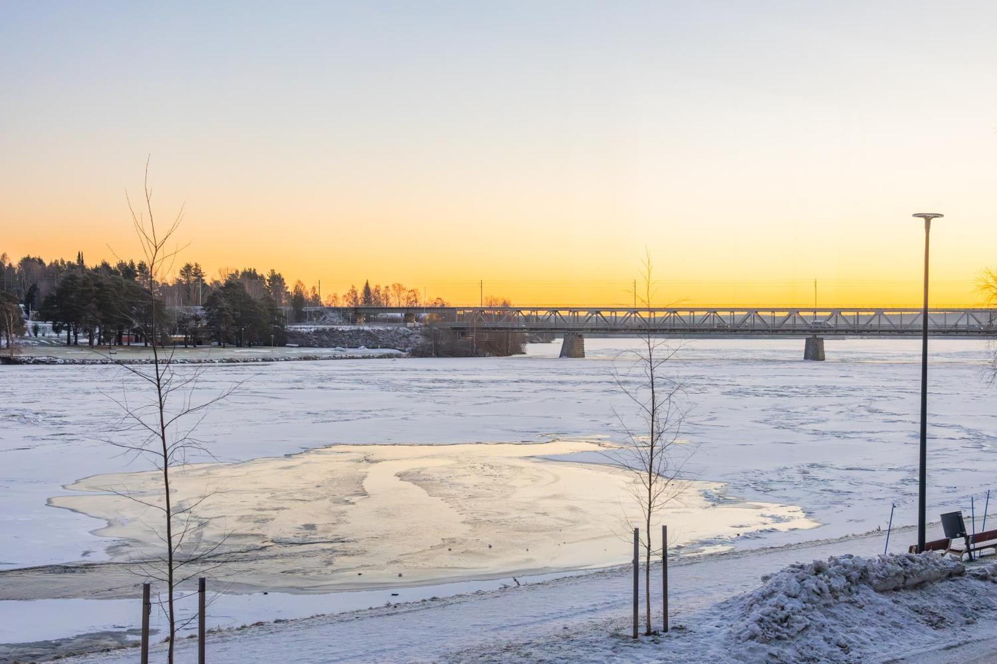 Northern Lights River Appartement Rovaniemi Buitenkant foto