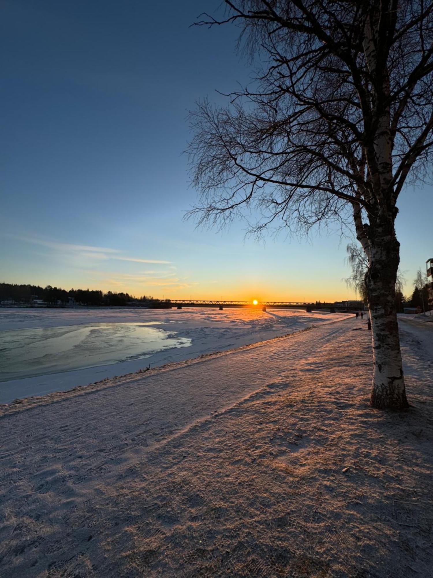 Northern Lights River Appartement Rovaniemi Buitenkant foto