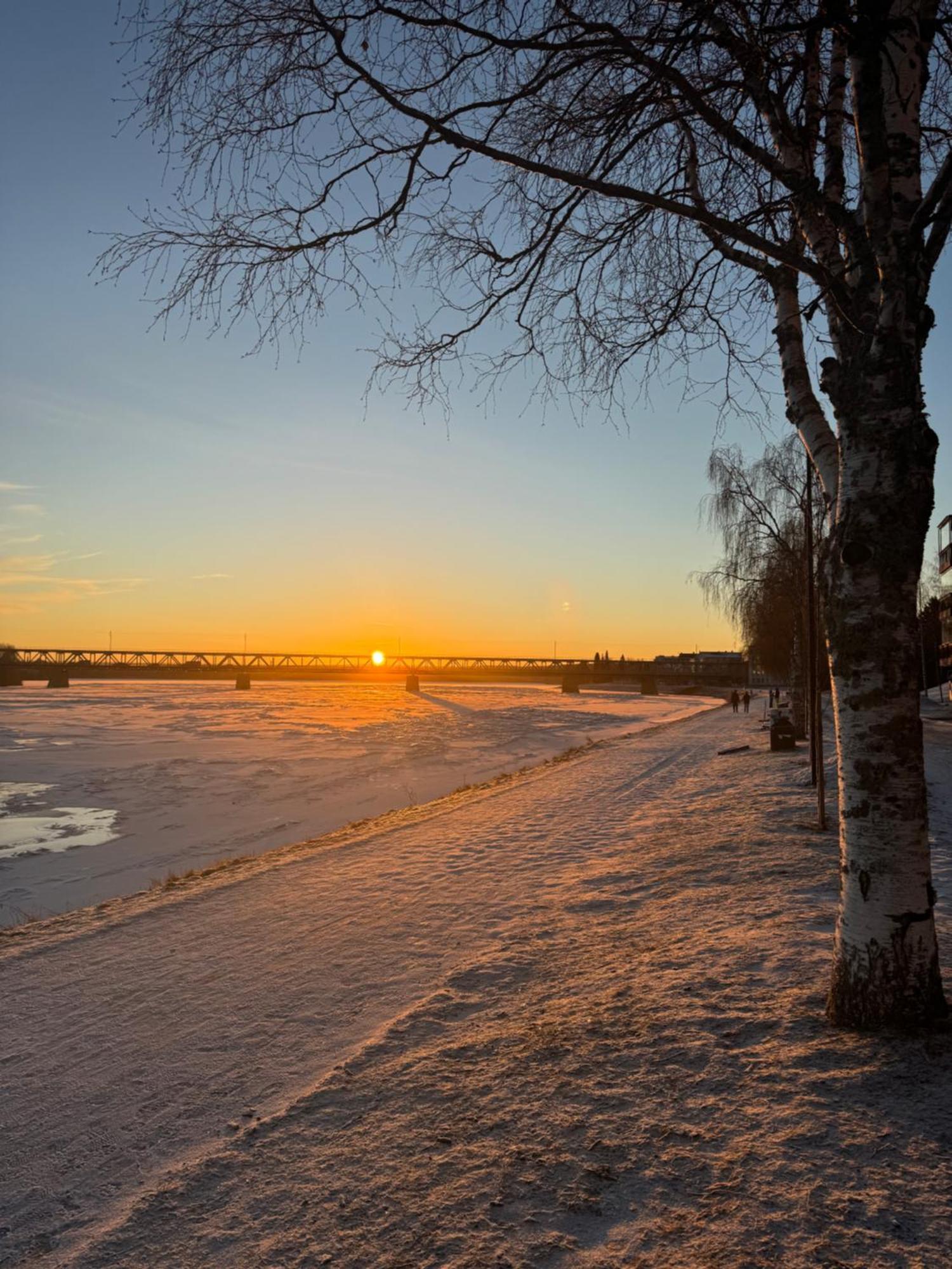 Northern Lights River Appartement Rovaniemi Buitenkant foto